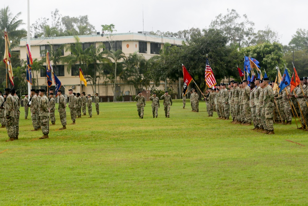 25th CAB change of command