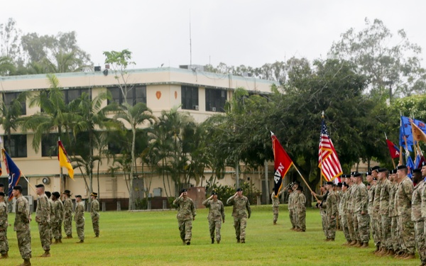 25th CAB change of command