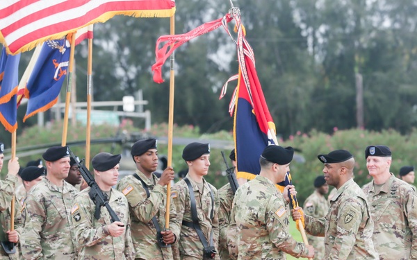 25th CAB change of command