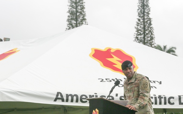 25th CAB change of command