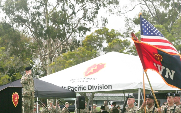 25th CAB change of command