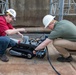 PSNS &amp; IMF and NUWC Division, Keyport Test a Prototype Hull-Climber Robot