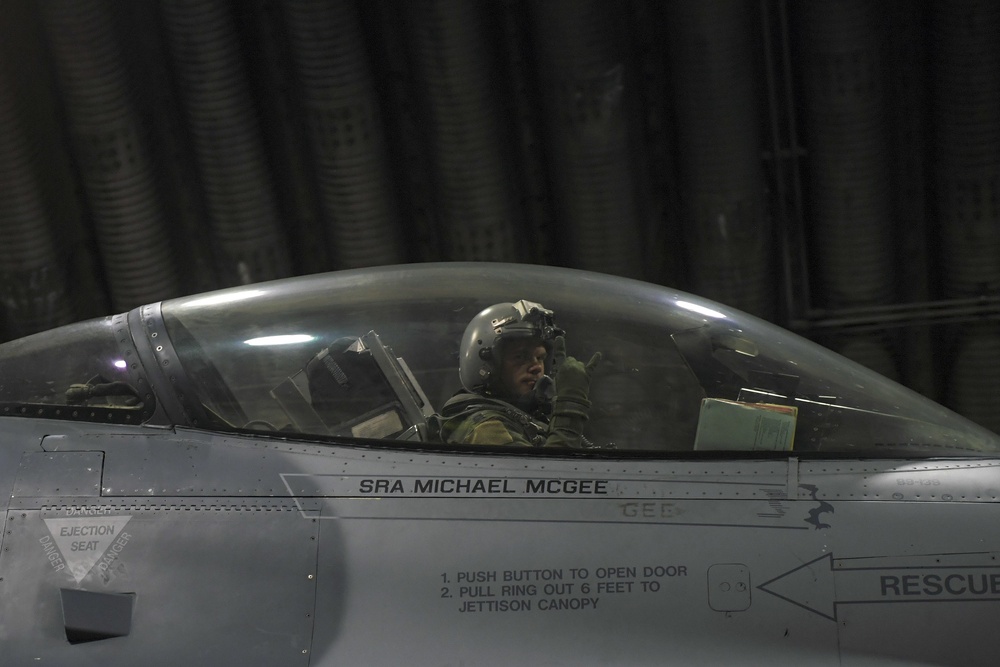 36th Fighter Squadron F-16 operations