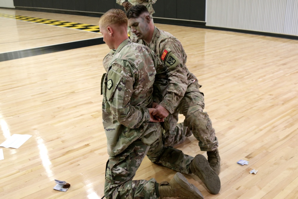 2019 Eighth Army Best Warrior Competition Day 4 Search and Detainee