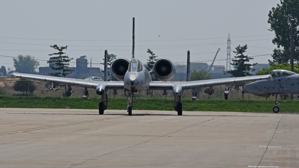 25th Fighter Squadron A-10 operations