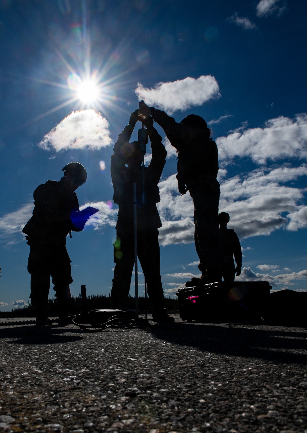 USMC transfers airfield over to USAF during NE19