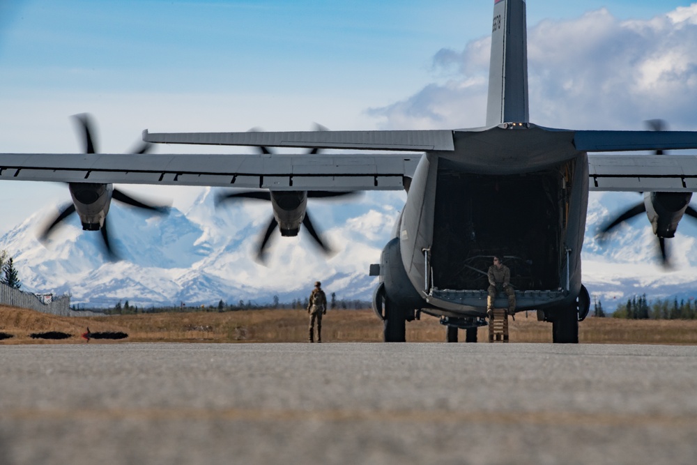 USMC transfers airfield over to USAF during NE19