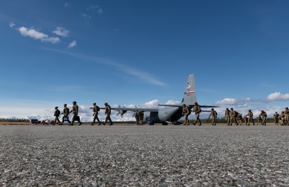 USMC transfers airfield over to USAF during NE19