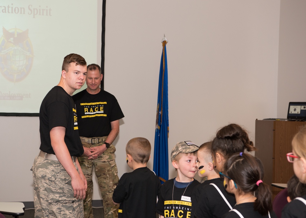 Whiteman AFB hosts mock deployment for children