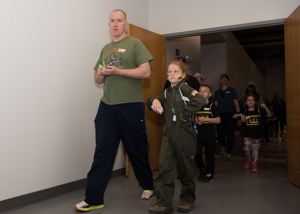 Whiteman AFB hosts mock deployment for children