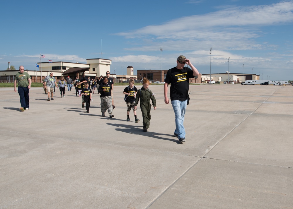 Whiteman AFB hosts mock deployment for children