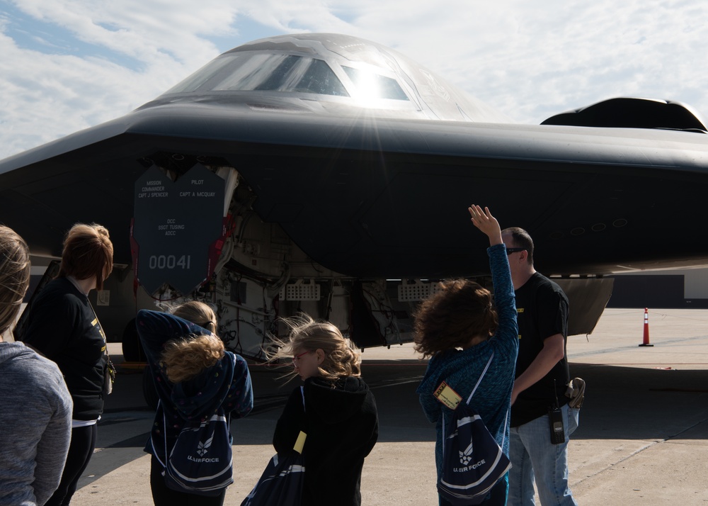 Whiteman AFB hosts mock deployment for children