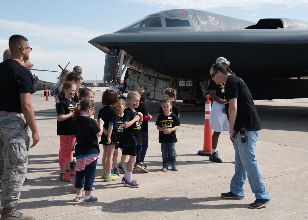 Whiteman AFB hosts mock deployment for children