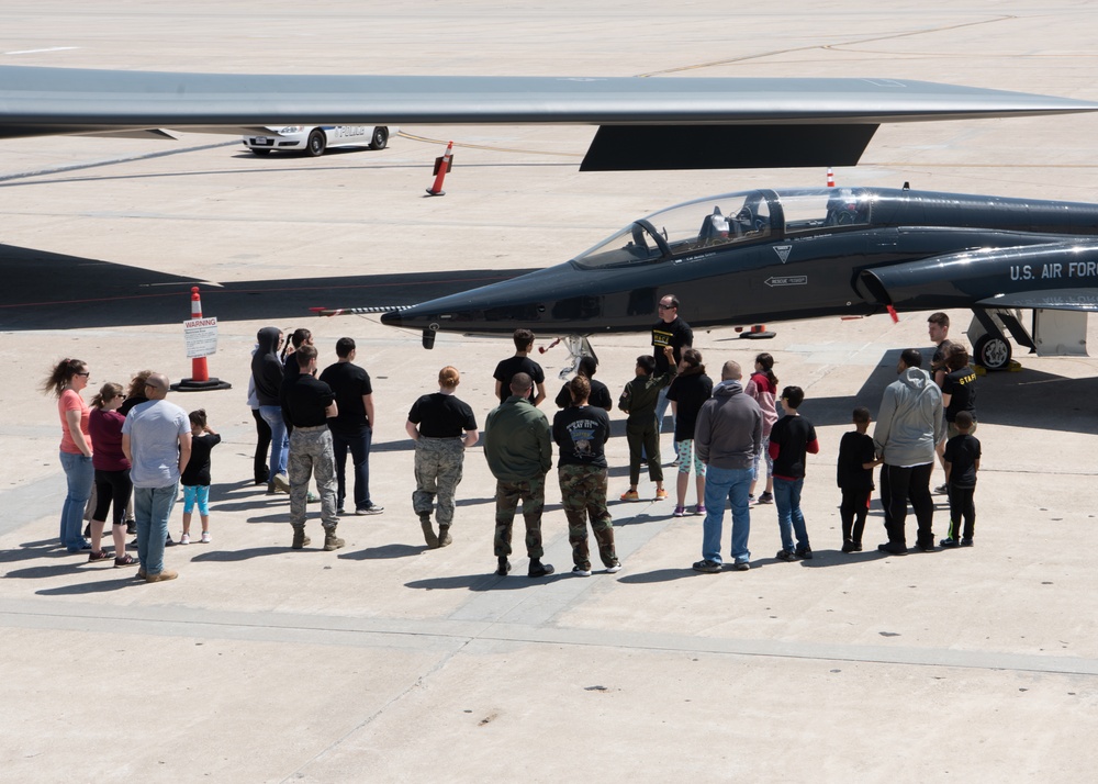 Whiteman AFB hosts mock deployment for children