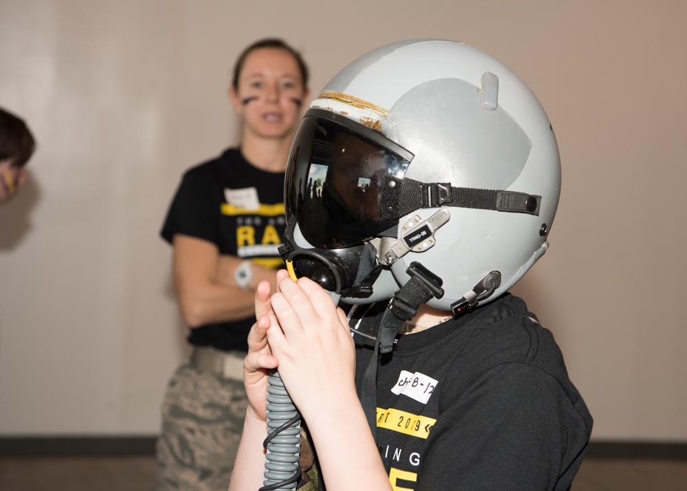 Whiteman AFB hosts mock deployment for children