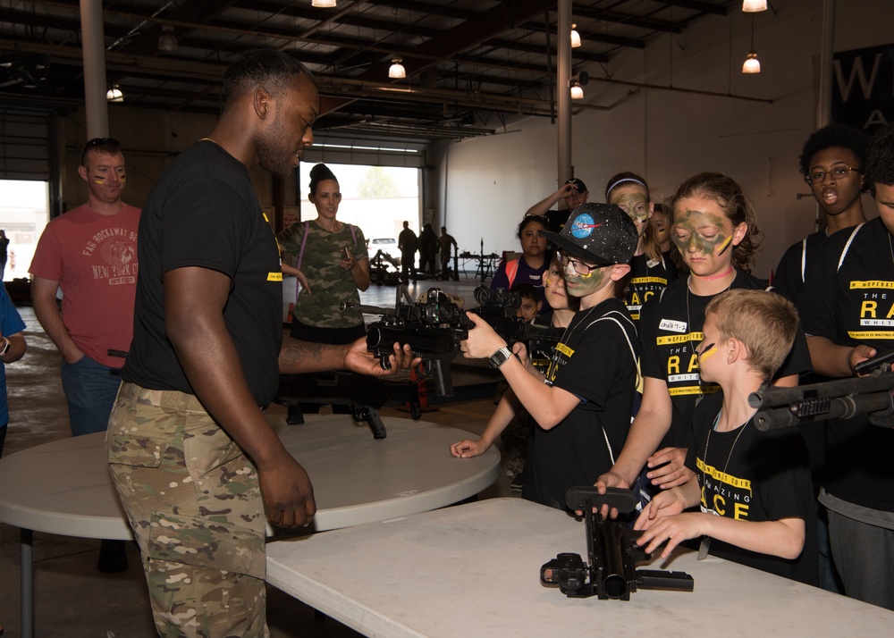 Whiteman AFB hosts mock deployment for children