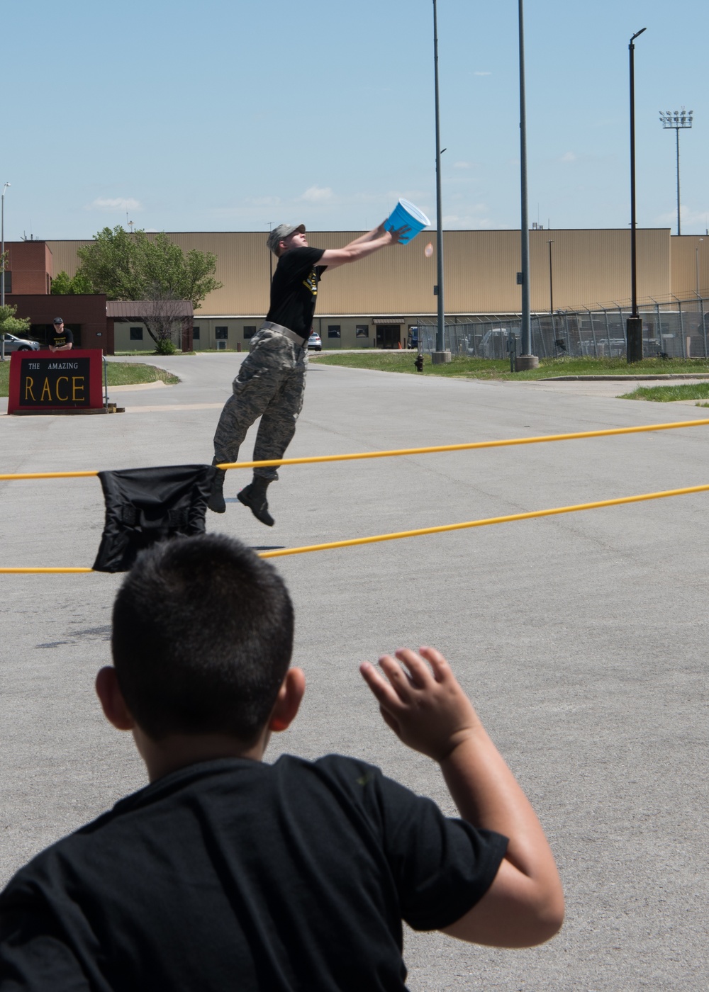 Whiteman AFB hosts mock deployment for children