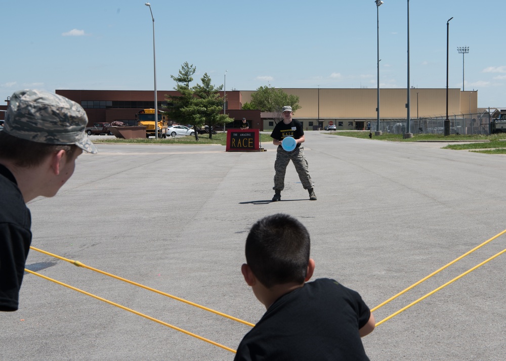 Whiteman AFB hosts mock deployment for children