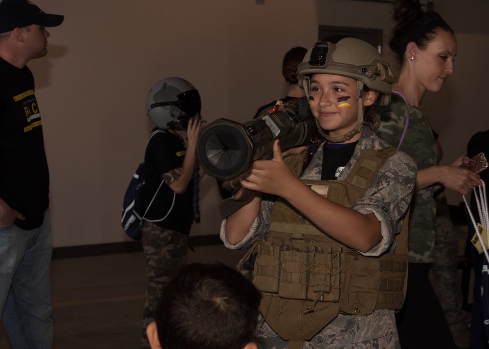 Whiteman AFB hosts mock deployment for children