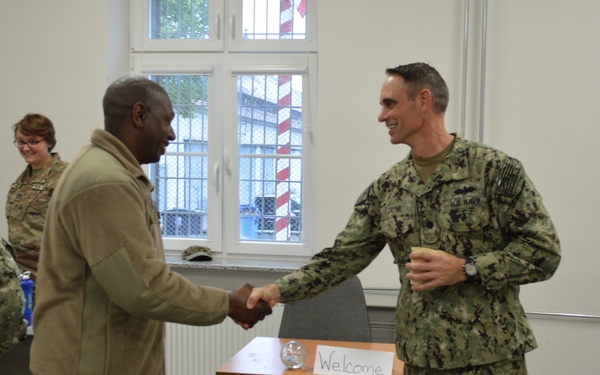 22 Naval Construction Regiment begins turn-over with the Army 372nd Engineer Brigade