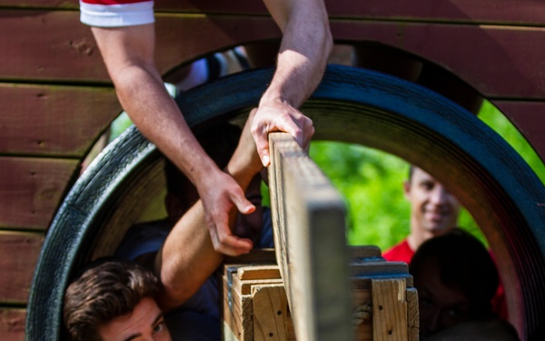 IU Rugby Builds Camaraderie at Camp Atterbury