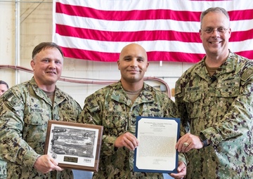 Navy Diver Petty Officer First Class Joseph Rodriguez selected as Sailor of the Quarter, Second Quarter 2019