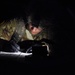 Soldiers participate in night vision convoy training