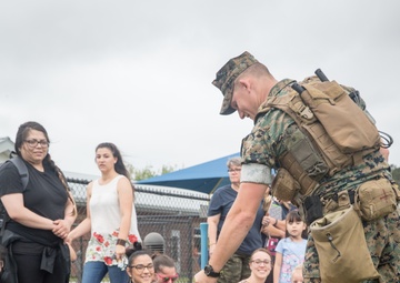 Cherry Point Police visit Child Development Center
