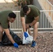 H&amp;HS Marines Conduct Base Clean Up