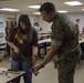 Marine Corps Security Cooperation Group Welcomes Eugene Ashley High School NJROTC students