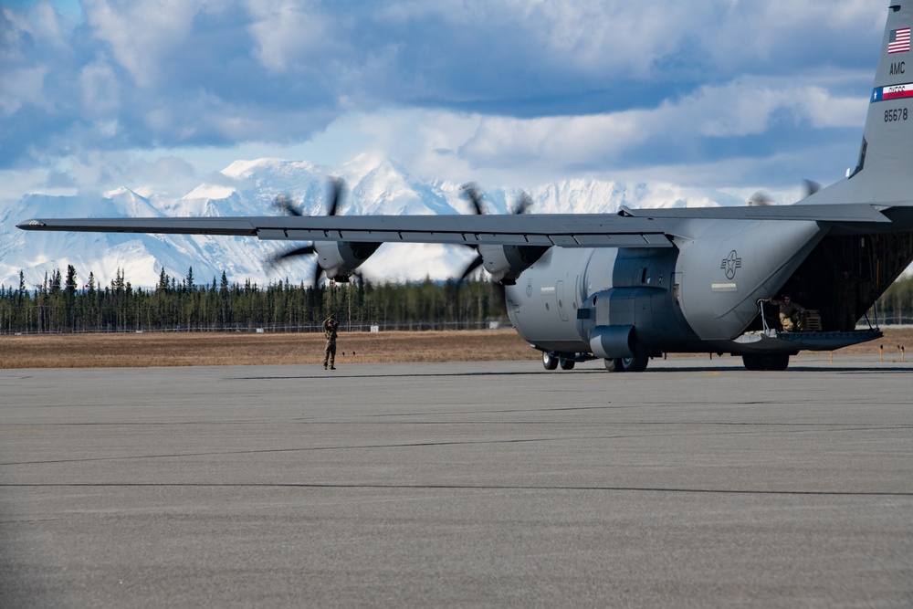 USMC transfers airfield over to USAF during NE19