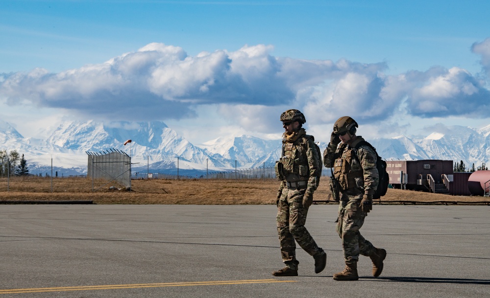 USMC transfers airfield over to USAF during NE19