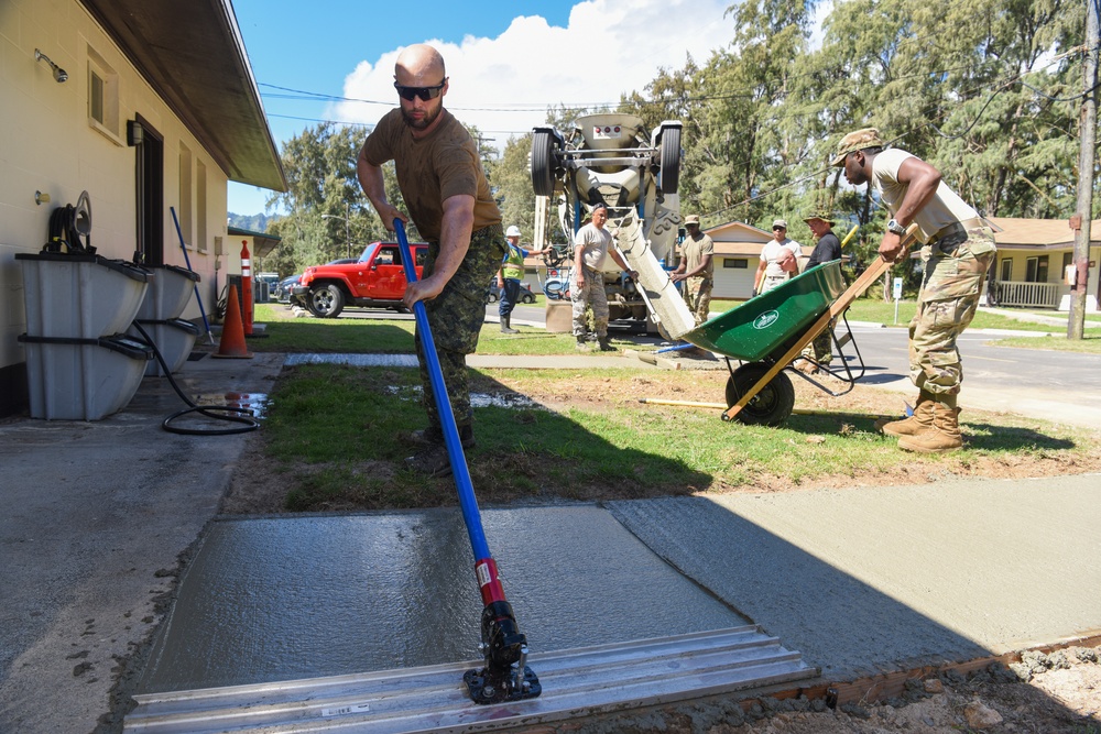 169th Civil Engineer Squadron trains at Bellows Air Force Station