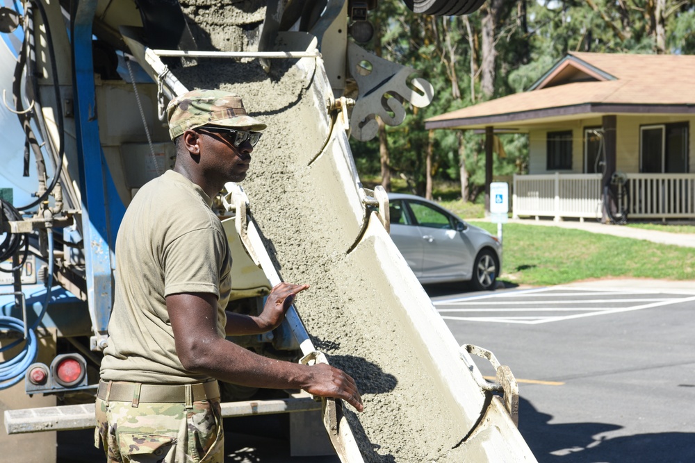 169th Civil Engineer Squadron trains at Bellows Air Force Station