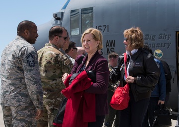 CSAF civic leaders visit Vandenberg AFB
