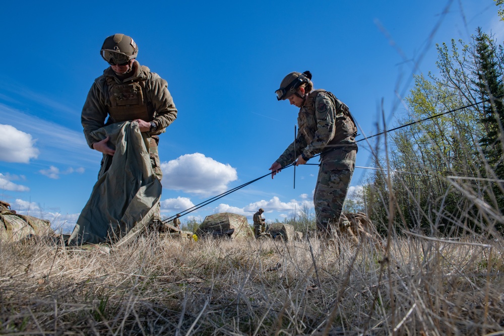 USMC transfers airfield over to USAF during NE19