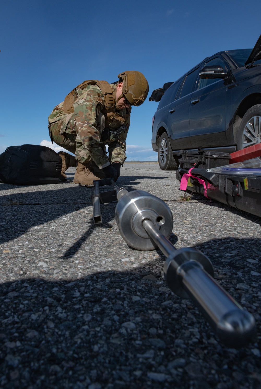 USMC transfers airfield over to USAF during NE19