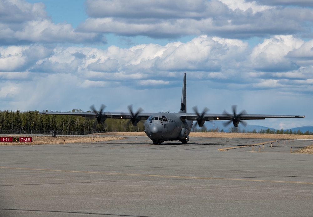 USMC transfers airfield over to USAF during NE19