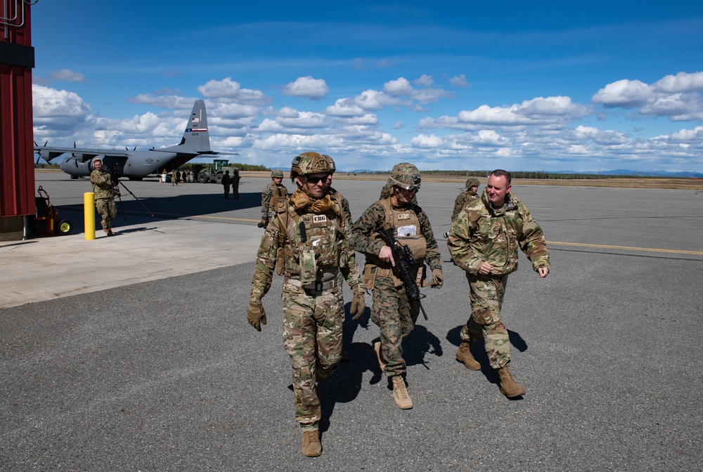 USMC transfers airfield over to USAF during NE19