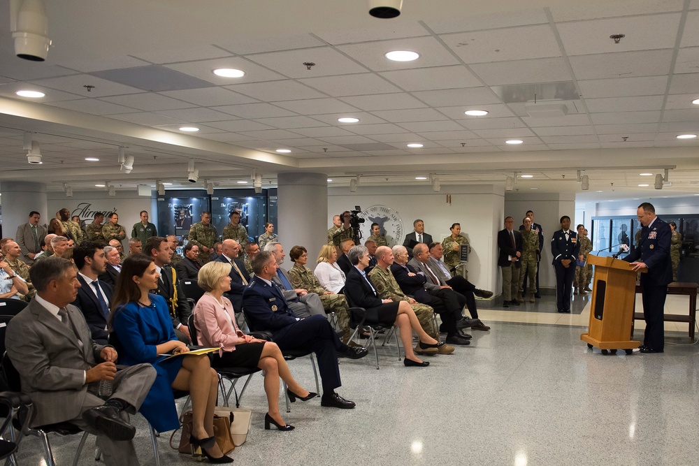 CSAF delivers remarks at the 20th Anniversary Ceremony of Operation Allied Force