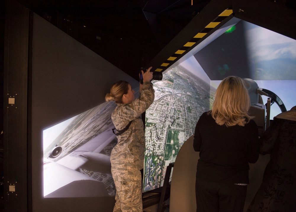 Zions Bank Employees Tour Idaho National Guard