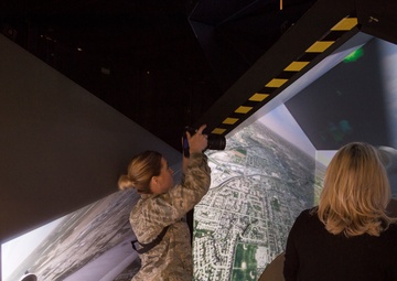 Zions Bank Employees Tour Idaho National Guard