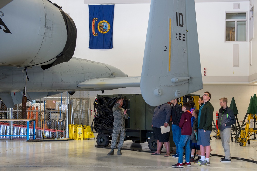 Galileo STEM Academy Tours Gowen Field