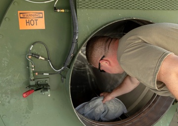 From soiled and dirty to clean and fresh: Laundry and shower specialists keep Beyond the Horizon 2019 exercise participants mission ready