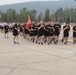 U.S. service members of Task Force Rise and Guatemalan 5th Infantry Brigade join forces during 2-mile fun run