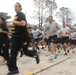 U.S. service members of Task Force Rise and Guatemalan 5th Infantry Brigade join forces during 2-mile fun run