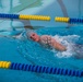 U.S. Service Members Compete in Commanding General's Cup Swim Meet