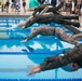 U.S. Service Members Compete in Commanding General's Cup Swim Meet