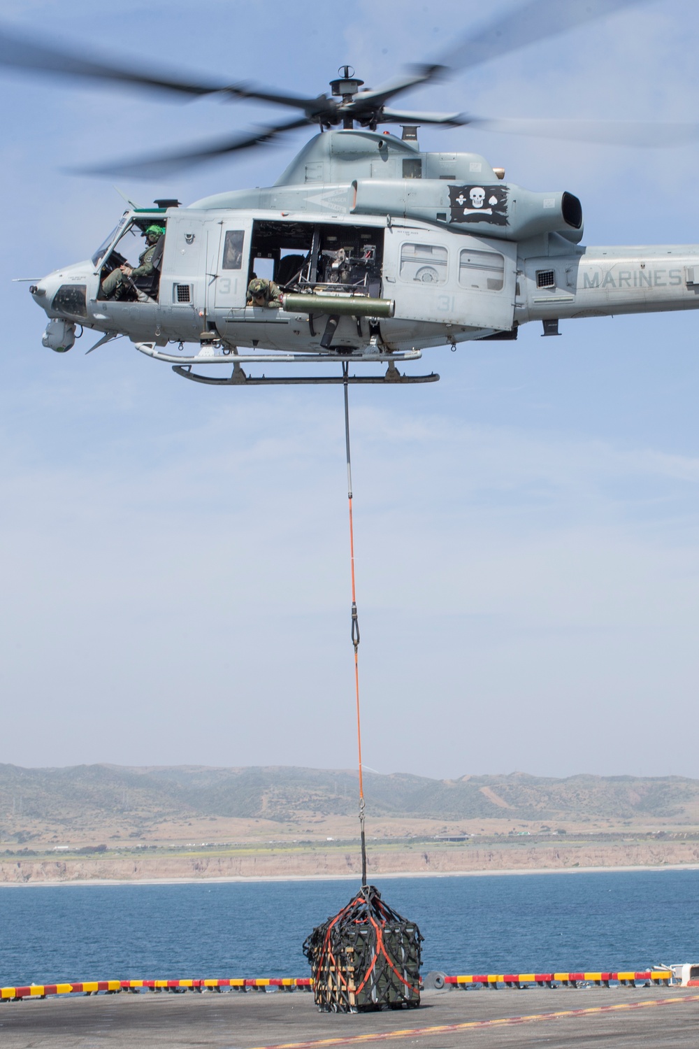 USS Boxer Vertical Replenishment