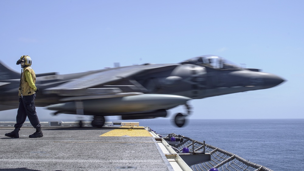 USS Boxer Flight Operations